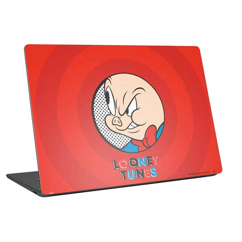 Looney Tunes Porky Pig Full Universal Laptop 15in (12.2 x 8.8in) Skin