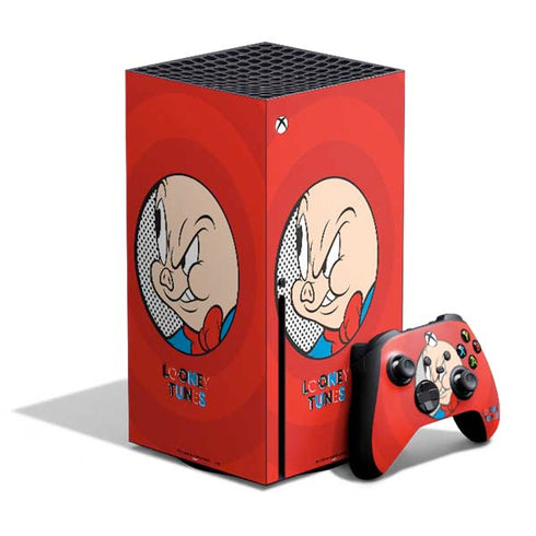 Looney Tunes Porky Pig Full Xbox Series X Bundle Skin