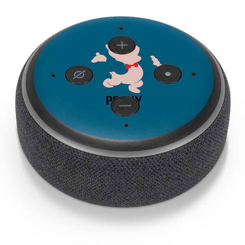 Looney Tunes Porky Pig Identity Amazon Echo Dot Skin