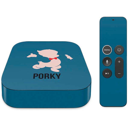 Looney Tunes Porky Pig Identity Apple TV Skin