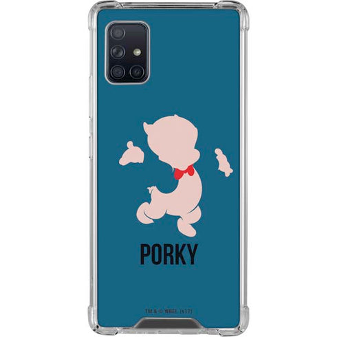 Looney Tunes Porky Pig Identity Galaxy A51 5G Clear Case