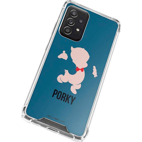 Looney Tunes Porky Pig Identity Galaxy A52 5G Clear Case