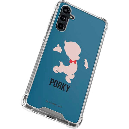 Looney Tunes Porky Pig Identity Galaxy A54 5G Clear Case