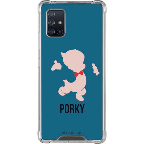 Looney Tunes Porky Pig Identity Galaxy A71 5G Clear Case