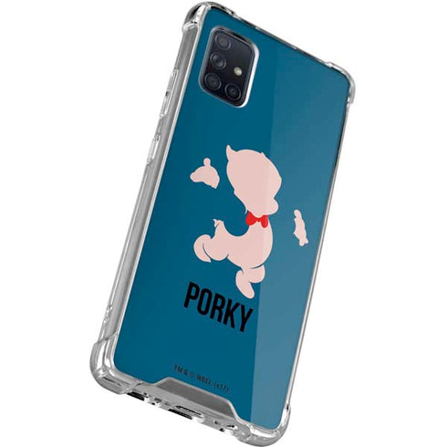 Looney Tunes Porky Pig Identity Galaxy A71 5G Clear Case