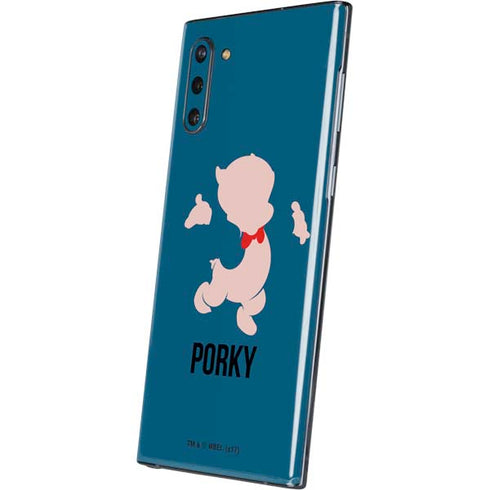 Looney Tunes Porky Pig Identity Galaxy Note 10 Skin