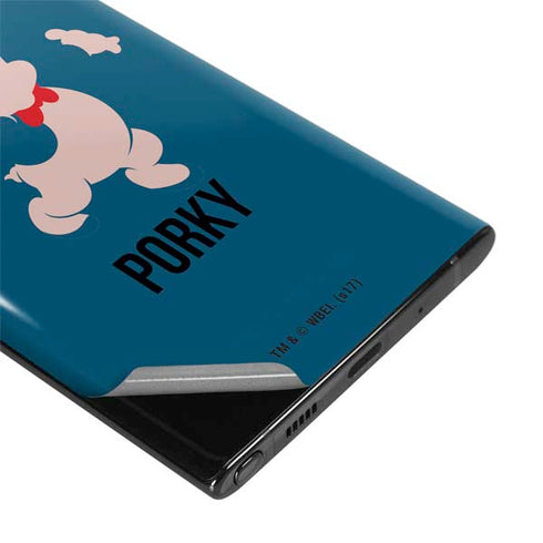 Looney Tunes Porky Pig Identity Galaxy Note 10 Skin
