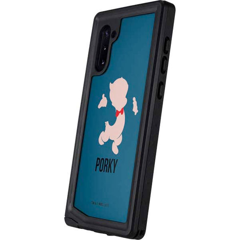 Looney Tunes Porky Pig Identity Galaxy Note 10 Waterproof Case