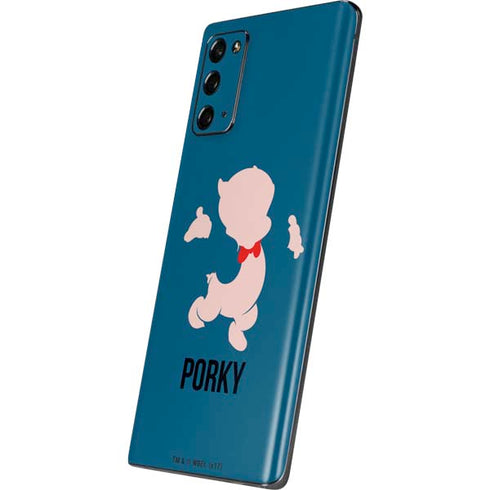 Looney Tunes Porky Pig Identity Galaxy Note20 5G Skin