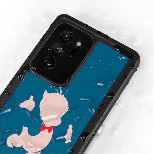 Looney Tunes Porky Pig Identity Galaxy Note20 Ultra 5G Waterproof Case