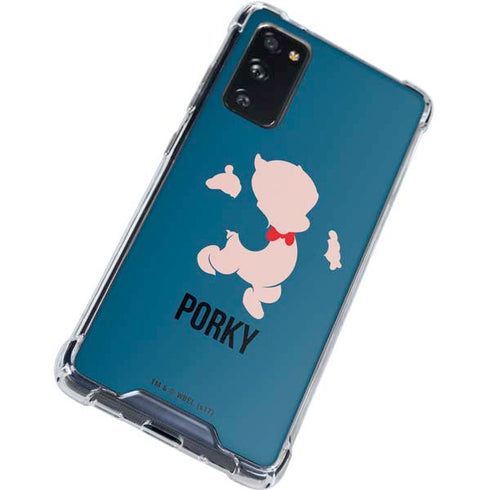 Looney Tunes Porky Pig Identity Galaxy S20 FE Clear Case