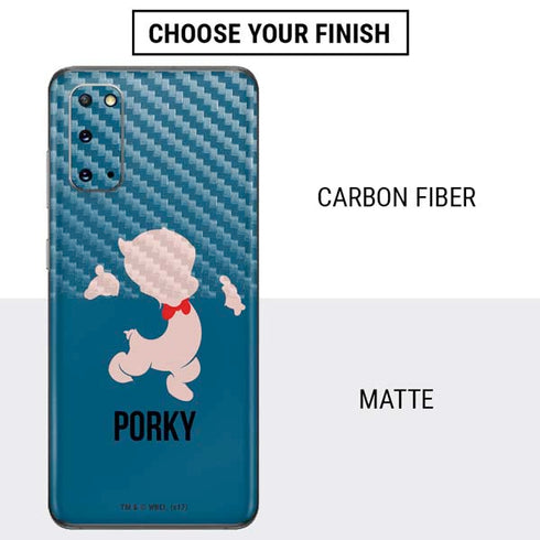 Looney Tunes Porky Pig Identity Galaxy S20 Skin