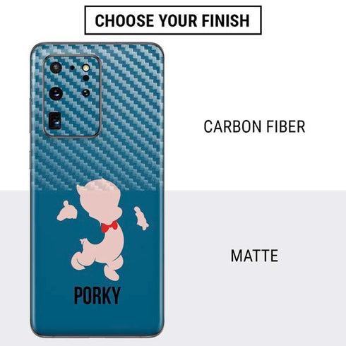 Looney Tunes Porky Pig Identity Galaxy S20 Ultra 5G Skin