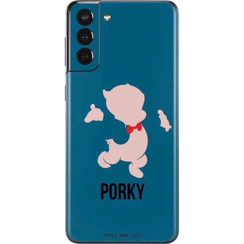 Looney Tunes Porky Pig Identity Galaxy S21 Plus 5G Skin