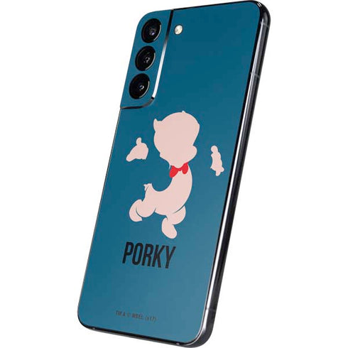 Looney Tunes Porky Pig Identity Galaxy S22 Plus Skin