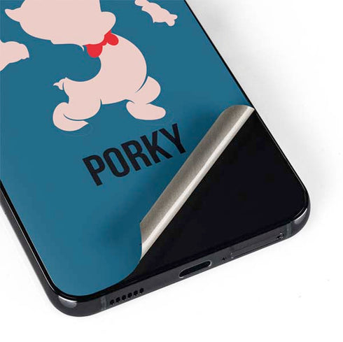 Looney Tunes Porky Pig Identity Galaxy S22 Skin