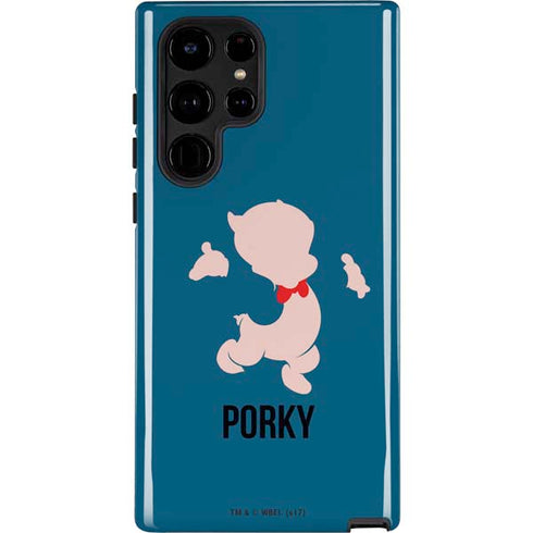 Looney Tunes Porky Pig Identity Galaxy S22 Ultra Pro Case