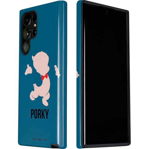Looney Tunes Porky Pig Identity Galaxy S22 Ultra Pro Case