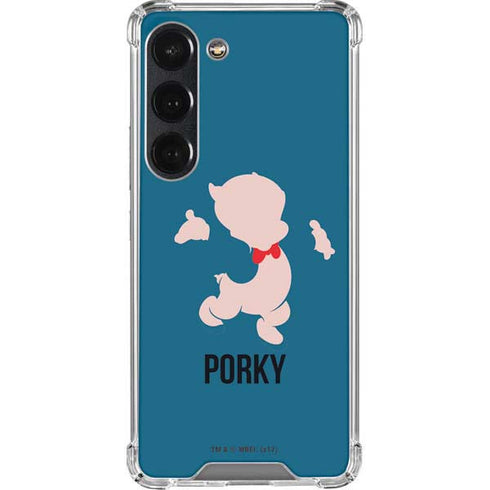 Looney Tunes Porky Pig Identity Galaxy S23 Clear Case
