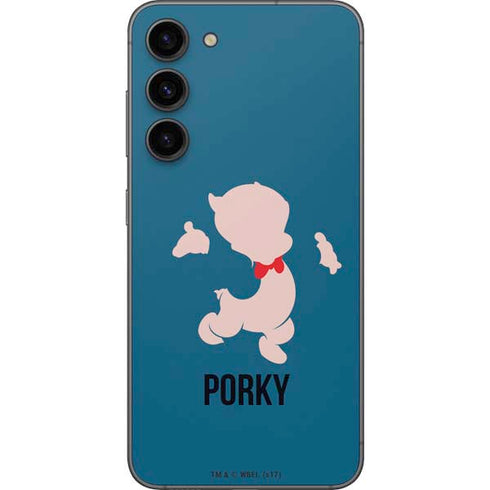 Looney Tunes Porky Pig Identity Galaxy S23 Plus Skin