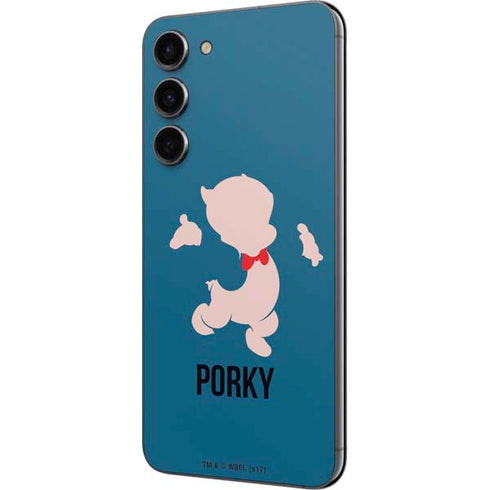 Looney Tunes Porky Pig Identity Galaxy S23 Plus Skin