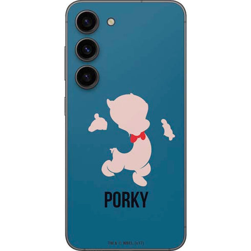 Looney Tunes Porky Pig Identity Galaxy S23 Skin