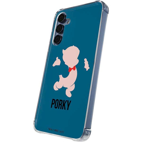 Looney Tunes Porky Pig Identity Galaxy S24 Clear Case