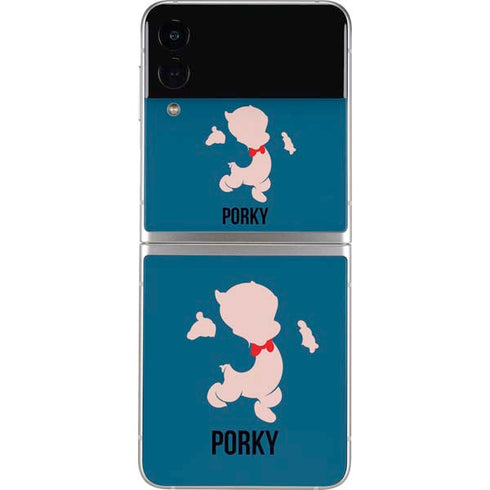 Looney Tunes Porky Pig Identity Galaxy Z Flip3 5G Skin