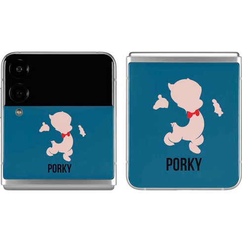 Looney Tunes Porky Pig Identity Galaxy Z Flip4 5G Skin