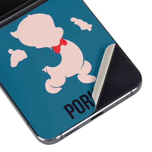 Looney Tunes Porky Pig Identity Galaxy Z Flip5 5G Skin