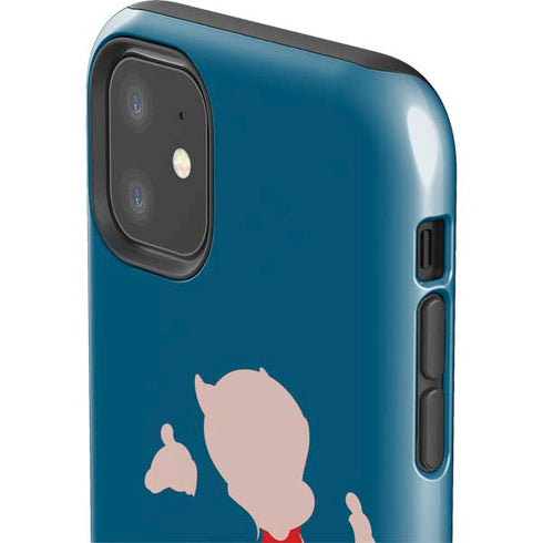 Looney Tunes Porky Pig Identity iPhone 11 Impact Case
