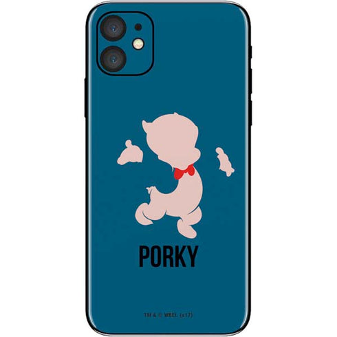 Looney Tunes Porky Pig Identity iPhone 11 Skin