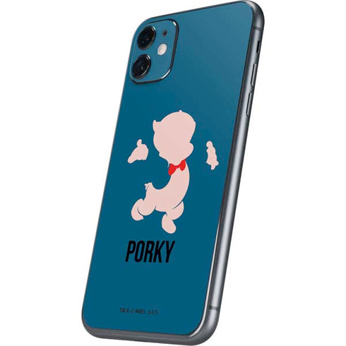 Looney Tunes Porky Pig Identity iPhone 11 Skin