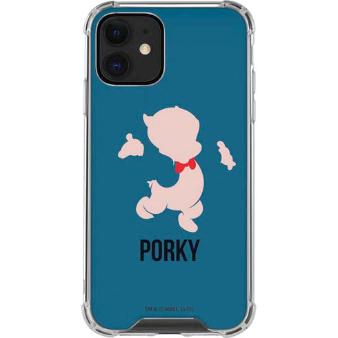 Looney Tunes Porky Pig Identity iPhone 12 Mini Clear Case