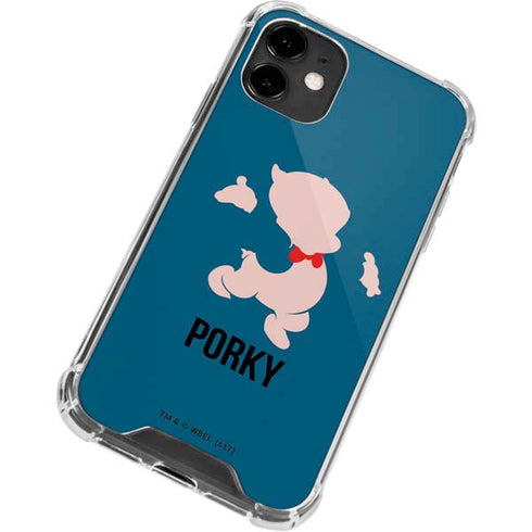 Looney Tunes Porky Pig Identity iPhone 12 Mini Clear Case