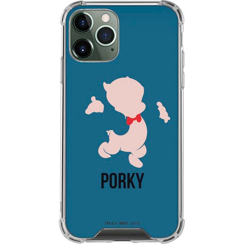 Looney Tunes Porky Pig Identity iPhone 12 Pro Clear Case