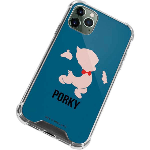 Looney Tunes Porky Pig Identity iPhone 12 Pro Clear Case