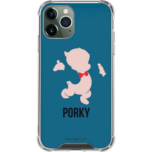 Looney Tunes Porky Pig Identity iPhone 12 Pro Max Clear Case