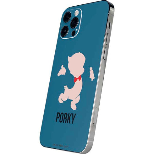 Looney Tunes Porky Pig Identity iPhone 12 Pro Skin