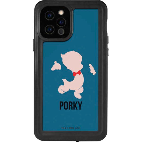Looney Tunes Porky Pig Identity iPhone 12 Pro Waterproof Case