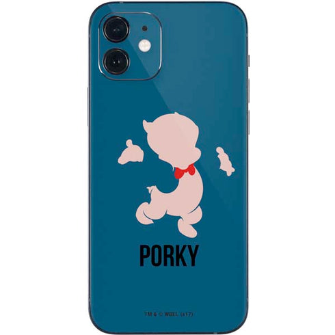 Looney Tunes Porky Pig Identity iPhone 12 Skin
