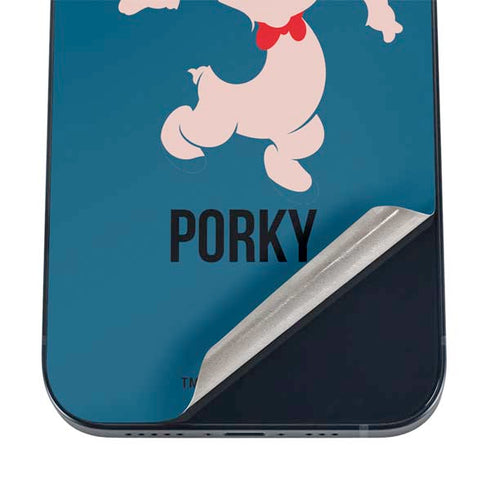Looney Tunes Porky Pig Identity iPhone 12 Skin
