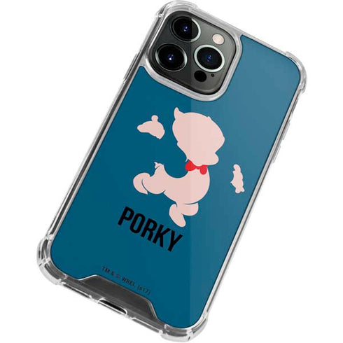 Looney Tunes Porky Pig Identity iPhone 13 Pro Clear Case