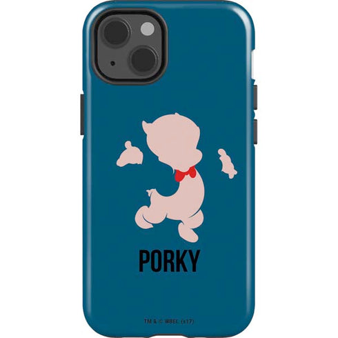 Looney Tunes Porky Pig Identity iPhone 15 Impact Case