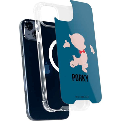 Looney Tunes Porky Pig Identity iPhone 15 Plus MagSafe Case