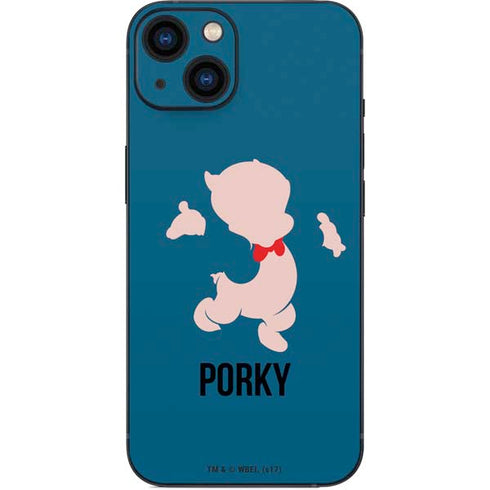 Looney Tunes Porky Pig Identity iPhone 14 Plus Skin