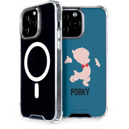 Looney Tunes Porky Pig Identity iPhone 14 Pro Max MagSafe Case