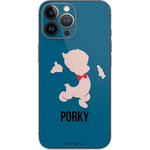 Looney Tunes Porky Pig Identity iPhone 14 Pro Max Skin