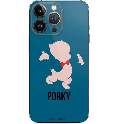 Looney Tunes Porky Pig Identity iPhone 14 Pro Skin