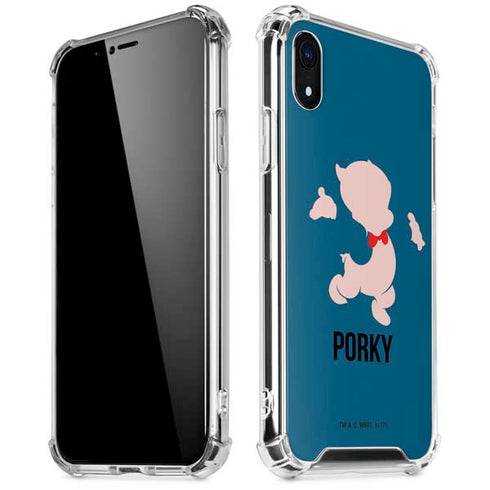 Looney Tunes Porky Pig Identity iPhone XR Clear Case